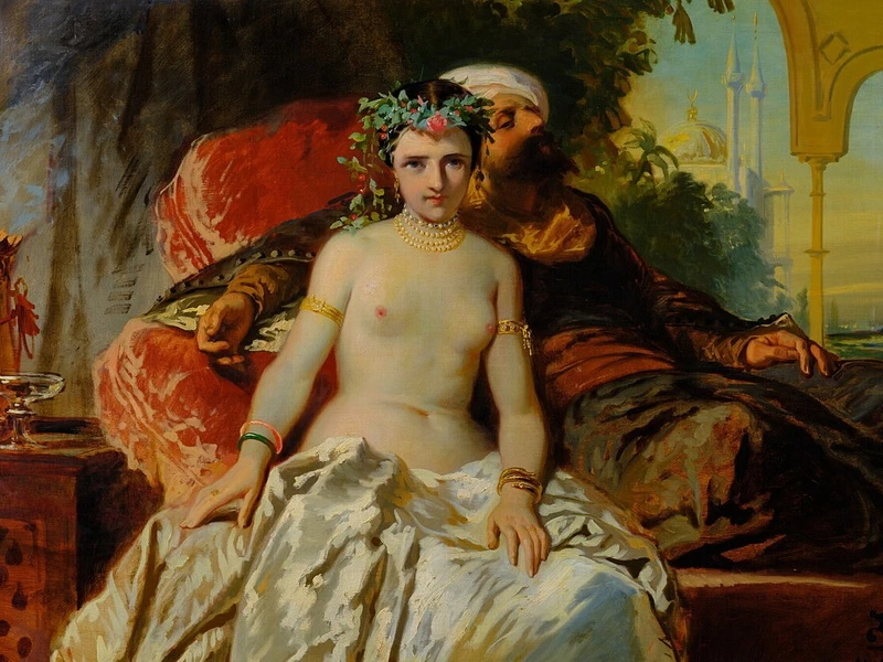 1821-Adolf Alexander Dillens - La favorita